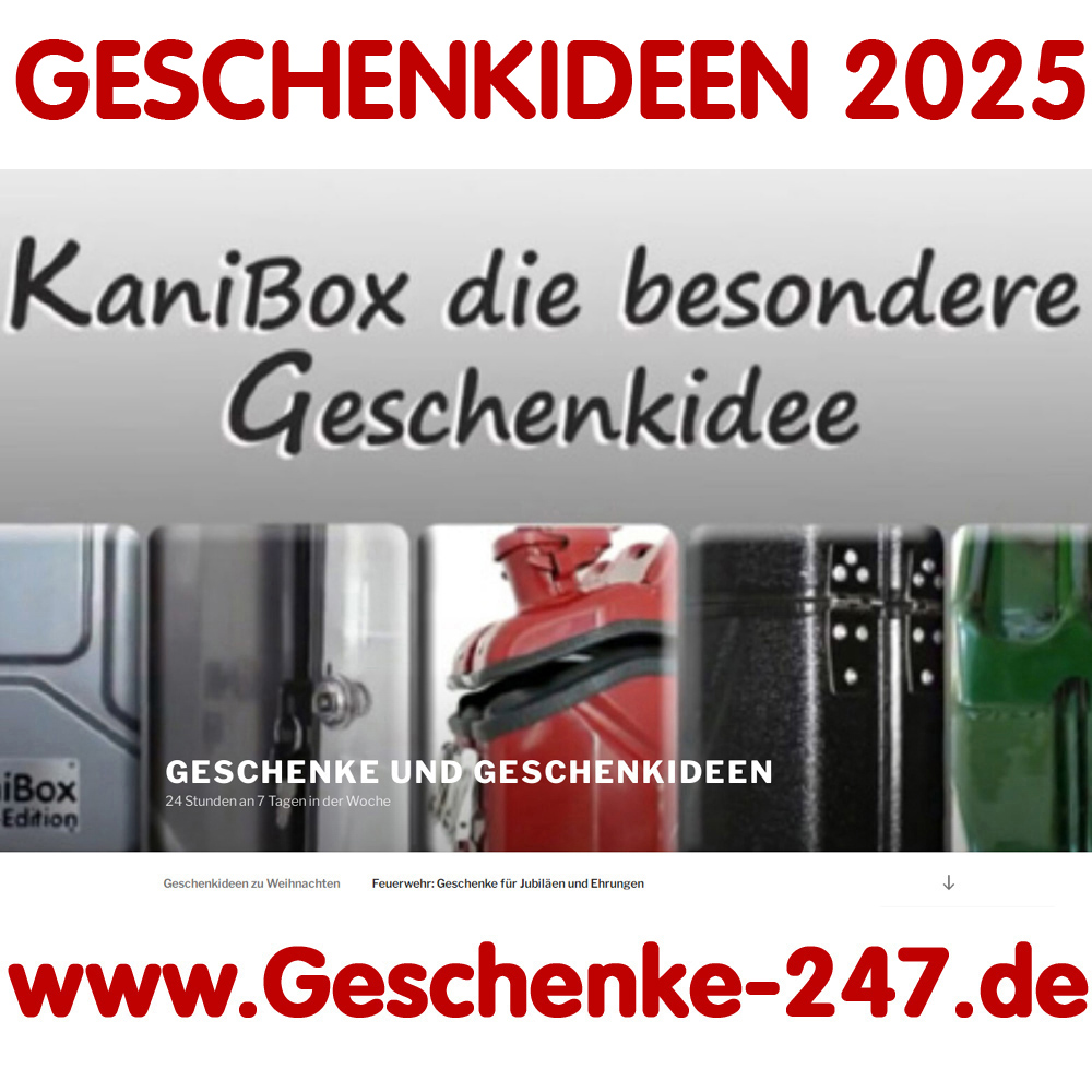 GESCHENKIDEEN für 2025